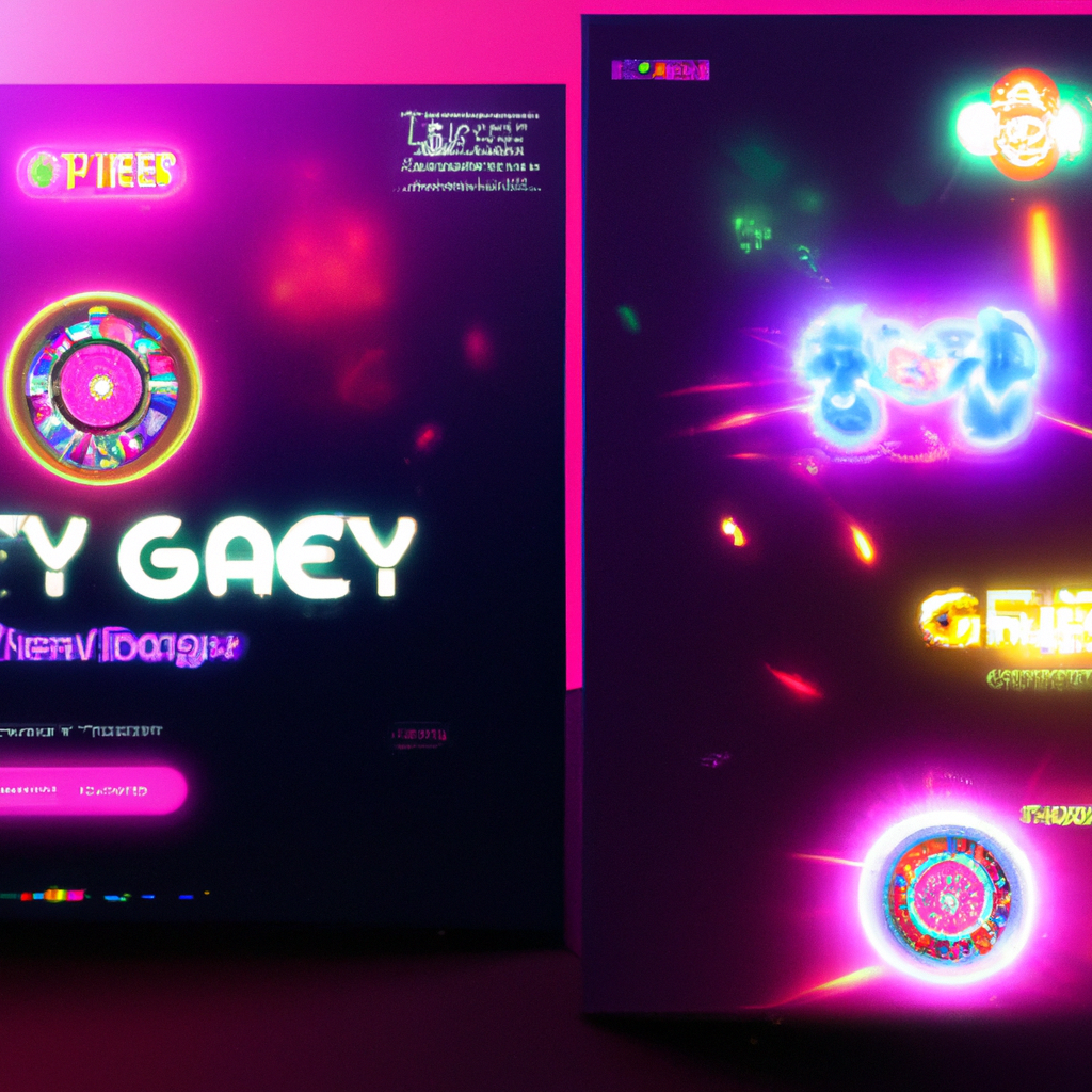 ArcaneArcade gameplay montage — bright neon arenas and UI